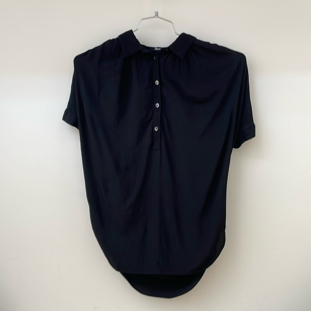 Madewell black dress shirt
